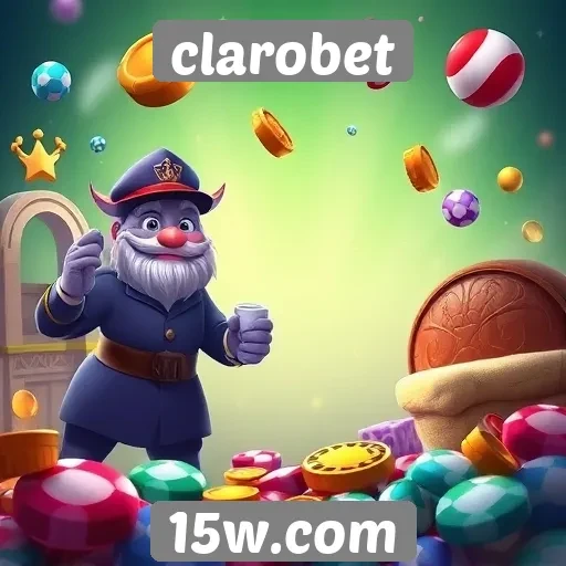 Opções de jogos disponíveis na Clarobet